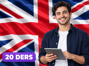 İNGİLİZCE BİRE BİR ÖZEL DERSLERİ - Maxi Paket (20 ders)