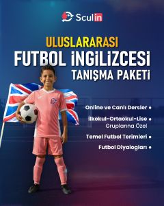 JUNIOR Online Futbol İngilizcesi (16 ders)