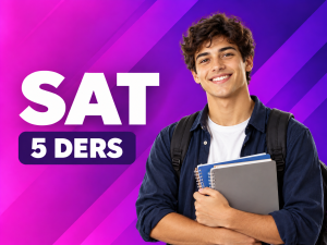 SAT Sınavına Hazırlık Özel Ders Paketi  - Mini Paket - 5 ders