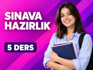 SINAV HAZIRLIK ÖZEL DERSLERİ - Mini Paket (5 ders)