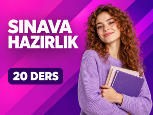 SINAV HAZIRLIK ÖZEL DERSLERİ - Maxi Paket (20 ders)