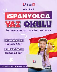 Online İspanyolca Yaz Okulu - Regular Pack - 16 canlı ders